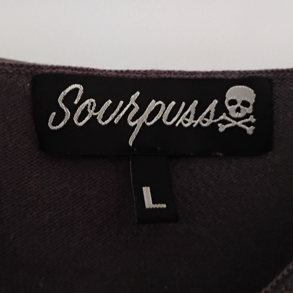 Sourpuss Sailor's Delight Anchor Sweater Size Large - Picture 4 of 6